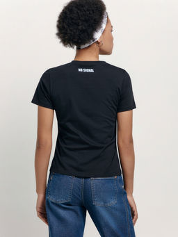 CONTE Футболка из хлопка No signal LD 1648 black-blue