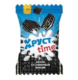 Вафли Хруст Time со сливочным вкусом 1000 г