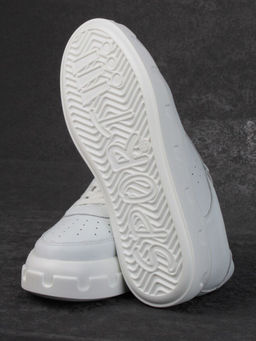 05-PDXL101-1 WHITE Кроссовки женские (натуральная кожа)