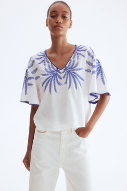 Top bordado - H&m фото 4