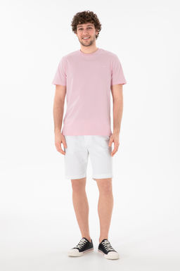 Erkek Regular Fit Bisiklet Yaka A__k Pembe Basic Ti__rt Sepette S_rpriz _ndirim - U.s. polo assn фото 5