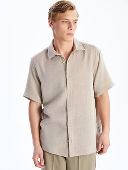 Regular Fit K?sa Kollu Erkek G?mlek