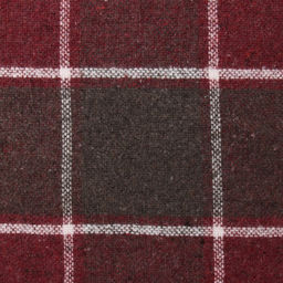 Плед Palermo 140х200см, 15S/SOFA, бордо/каст/бел, шерсть 20%, пан 40%, пэ 40% - Влади фото 2