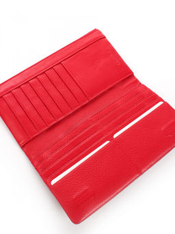 LACCOMA кошелек LA-1089-красный натуральная кожа