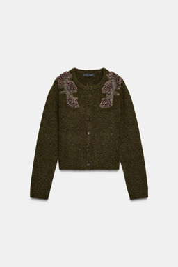 CARDIGAN WITH BEADS