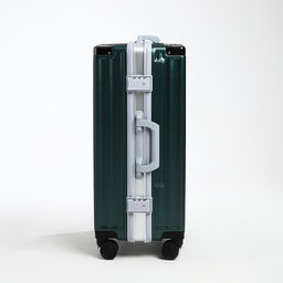 Чемодан средний 24, отдел на молнии, 2 кодовых замка, 4 колеса, крючок, цвет зелёный - Simaland фото 3