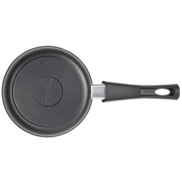 Ковш с тефлоновым покрытием 1,0л, д16см Классик, h7см, s0,4см, съемная ручка из термостойкого пластика, стеклянная крышка с пароотводом, подарочная упаковка (Россия) - Домашняя мода фото 4