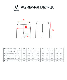 Шорты игровые JOGEL DIVISION PerFormDRY Union Shorts, синий/темно-синий/белый