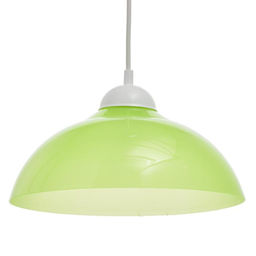 Люстра BayerLux «2211/1», 1×15 Вт Е27, салатовый, d=29 см, h=60 см