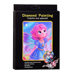 Мозаика алмазная "Маленькая фея" 15*20см
