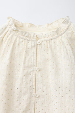 STUDDED BLOUSE - Zara фото 3