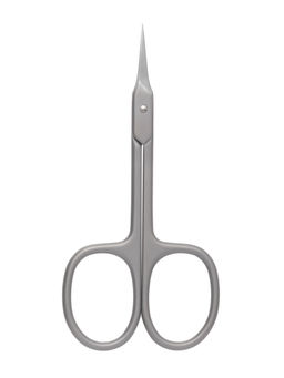 Frau Finger Ножницы маникюрные для кутикулы изогнутые / Premium PS 24, матовые, ручная заточка, 9,3 см