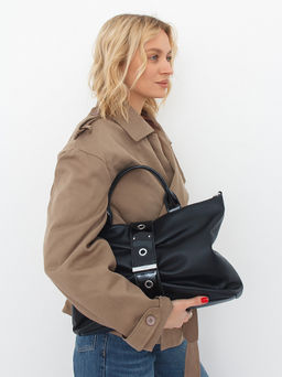 Сумка 51284 black Velina Fabbiano-Safenta