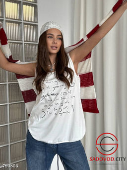 Женская удлиненная майка - Bruno фото 8