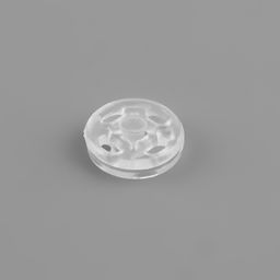 Цена за 3 шт. Кнопки пришивные, d=10 мм, 10 шт., прозрачные