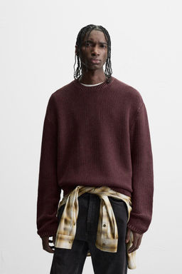RELAXED FIT SWEATER - Zara фото 2