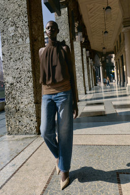 HALTER TOP WITH BOW - Zara фото 2