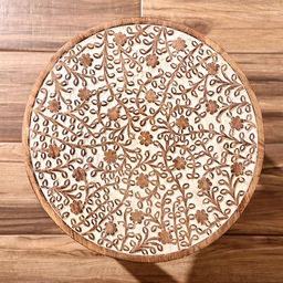 Столик кофейный, 40×40×47 см, манговое дерево