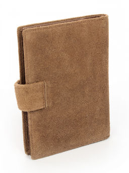 LACCOMA обложка для авто документов LA-3090-З-коричневый натуральная замша