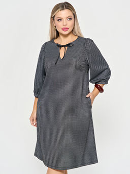 Платье 0218-2 чёрный кварц - Dora фото 151