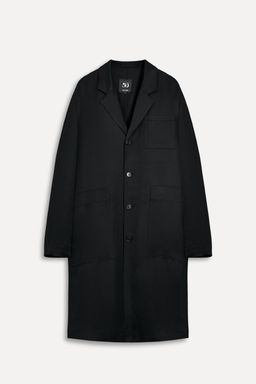 STRAIGHT LINEN BLEND COAT 50TH ANNIVERSARY - Zara фото 6