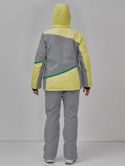 Горнолыжная куртка Chunmai 709J женская желтая утеплитель 380–480 г/м²  фото 13