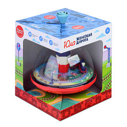 Юла "Путешествие паровозика" в коробке