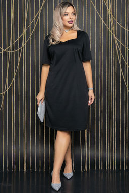 Платье Дебора (черное) П12032 - Lt collection фото 6