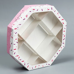 Цена за 5 шт. Коробка кондитерская, упаковка, Sweet box, 27×27×5 см