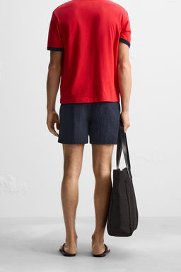BASIC REGULAR SWIMMING TRUNKS - Zara фото 3