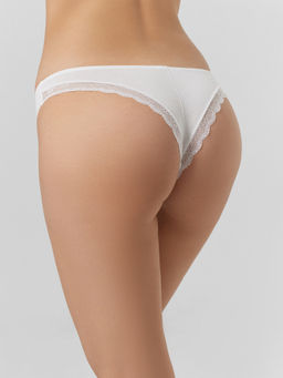 Цена за 2 штуки! Трусы бразилиана женские в наборе, 3 шт - Mark formelle фото 3