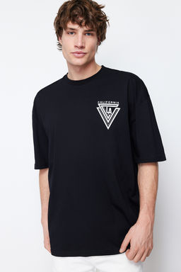 TRENDYOL MAN Oversize/Genis Kesim K?sa Kollu Sehir Bask?l? %100 Pamuklu T-Shirt TMNSS20TS1102 - Trendyolmilla фото 33