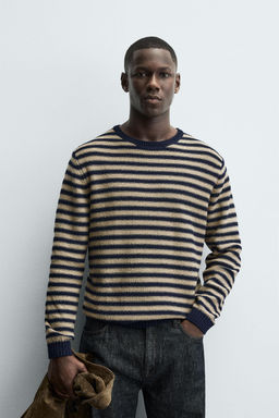STRIPED JACQUARD SWEATER - Zara фото 2