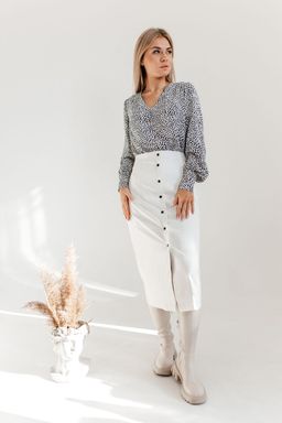 Юбка AmberA 1040 White ОБЛАКО  фото 2