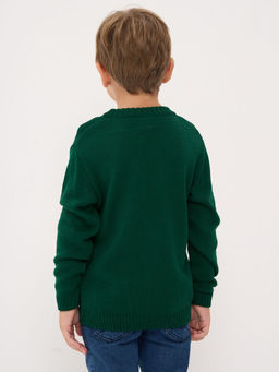 Джемпер детский Vay Kids 5242-6283 из шерсти и акрила фото 3