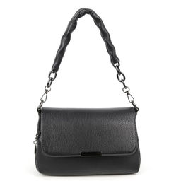 Женская сумка через плечо из эко кожи 8861 Блек - Cidirro фото 2