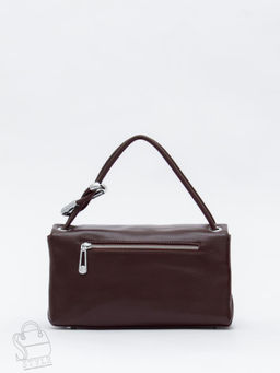 Сумка женская кожаная 8067Q wine red Polina&Eiterou