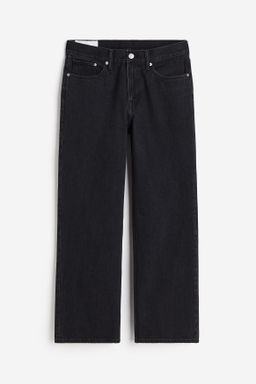 Straight Relaxed High Jeans - H&m фото 2
