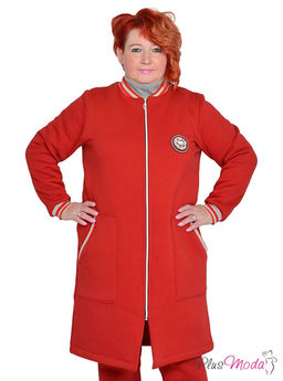 Толстовка Модель №1867 размеры 44-84 - Plusmoda фото 4