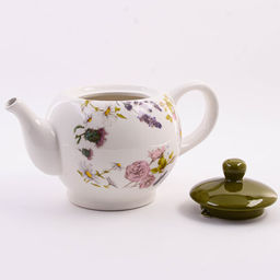 60247 Заварочный чайник с крышкой 950мл Розовый сад доломит LR (х16) - Mayer&boch фото 2