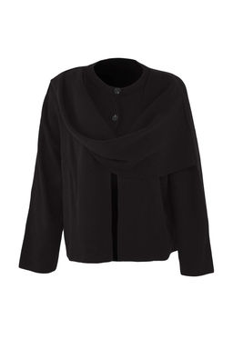 Vucut Secmeyen Siyah Super Oversize/Genis Kal?p Sal Detayl? Triko Panco TWOAW26KZ00160 - Trendyolmilla фото 2