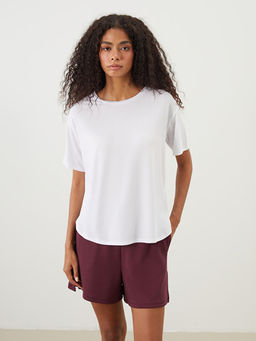 Bisiklet Yaka Kad?n Spor Ti??rt