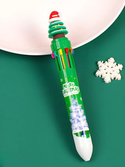 Рождественские шариковые ручки 10в1 - 1000 деталей фото 4