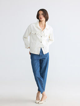 Barrel Fit Kad?n Jean Pantolon