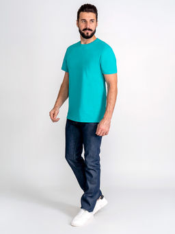 Футболка мужская короткий рукав GREG G145-RD-2011 (ментол)  фото 4