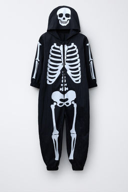 SKELETON JUMPSUIT COSTUME
