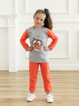 Костюм детский кораллмеланж сова в наушниках