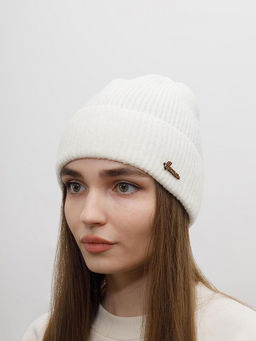 Шапка HERMAN арт. LOUISE 128 (белый)