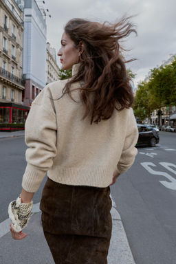 SOFT KNIT HIGH NECK JUMPER - Zara фото 5