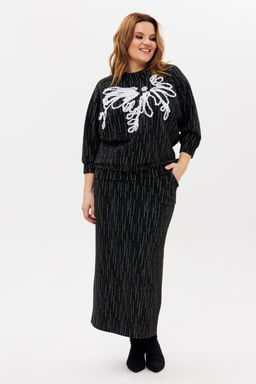 Костюм Michel Chic 1394 терракот, черный  фото 290